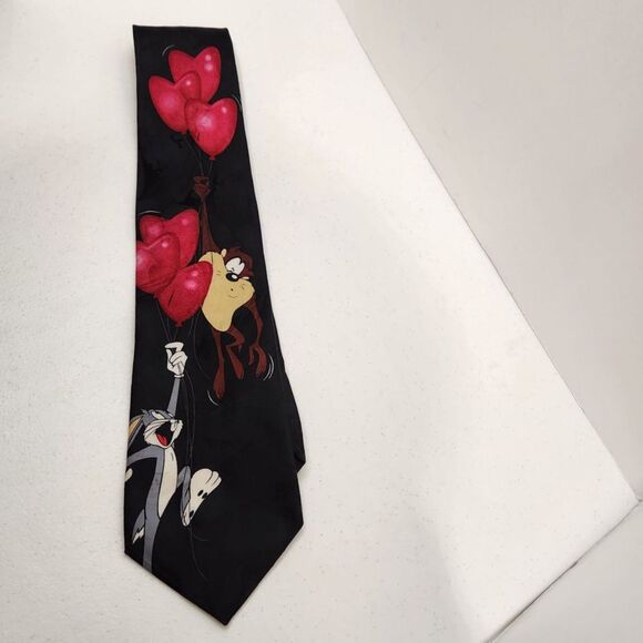 Looney Tunes Character Tie – Bugs Bunny, Taz, Tasmanian Devil - Picture 3 of 5